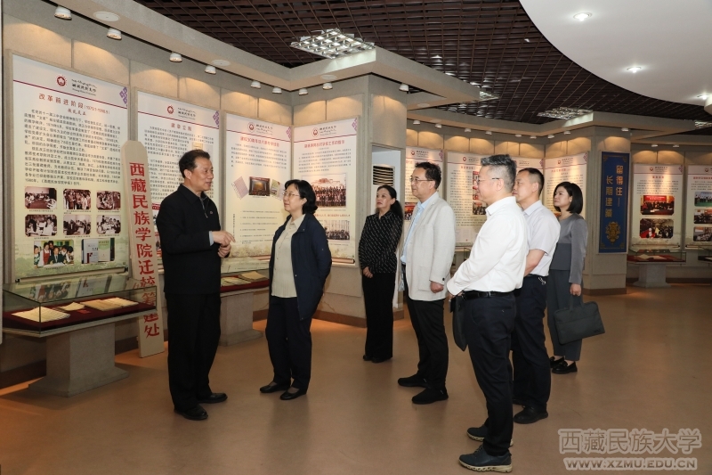 陕西省委统战部常务副部长周玉峰来我校调研